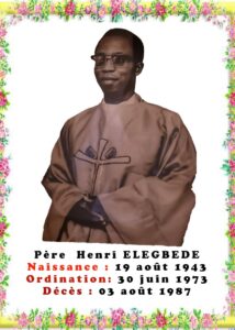 Père Henri ELEGBEDE